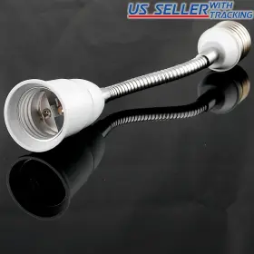 E26-GOOSE-20CM-5PK ABI Light Bulb Extension Flexible Standard