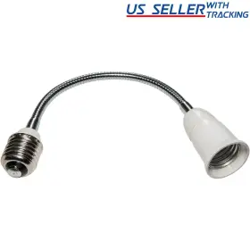 E26-GOOSE-30CM-5PK ABI Light Bulb Extension Flexible Standard