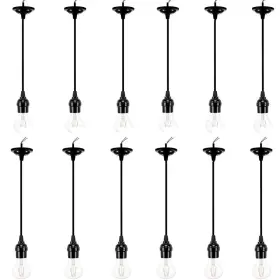 300692694267 ACBUNGJI Pendant Light Cord Socket Lamp Holder