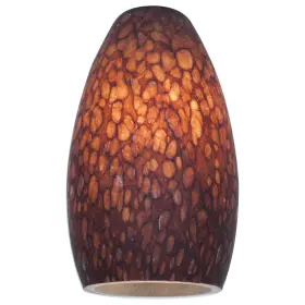 23112-BRST ACCESS LIGHTING Inari Silk Tall Elliptical Glass