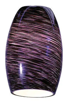 978ST-PLS ACCESS LIGHTING Pendant Glass Shade Swirl