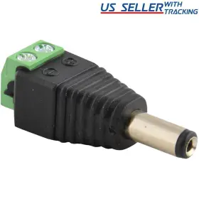 X100 ACE DYANMIC Male Power Jack Adapter Plug Cctv Led Strip