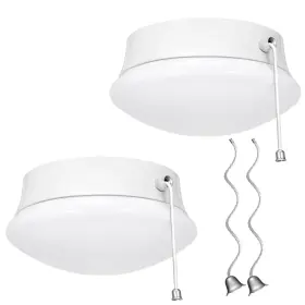 B08PP192K5 ACOHOOK Flush Mount Ceiling Light Chain Led Cl