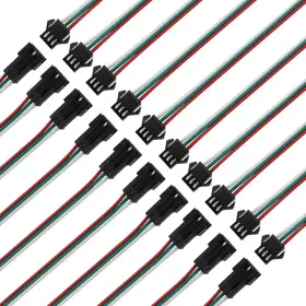 657631379755 ACTOO Jst Pin Connector Led Power Male Female