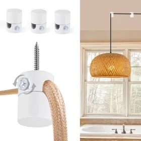 A95-YJ-LGG-3WB ADCSSYND Pack Ceiling Hooks Lights Swag
