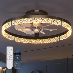NFM20ABS7B01R1-KD03 ADDLON Ceiling Fans Lights Remote