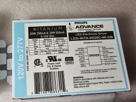 LED-INTA-0520C-80-DB ADVANCED BALLASTS Advance Dimmable #2