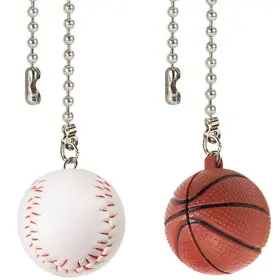 EWF-4578 AKAHTTBN Ceiling Fan Chain Pulls Extension Baseball