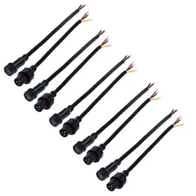 3PINCONIP68BK20 ALITOVE Pin Core Waterproof Male Female Led