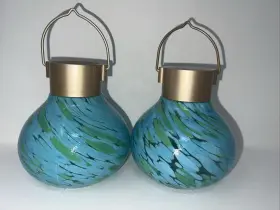 30565 ALLSOP HOME GARDEN Glow Solar Tea Lantern