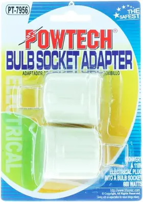 ATB-PT-7956 ALLTOPBARGAINS Light Bulb Socket Adaptor Screw Ac