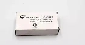 HD60-120 AMAX LIGHTING Watts Voltage Transformer