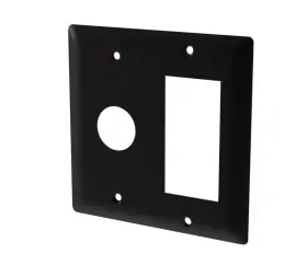 Aj-dgp-o AMBA Jeeves Double Gang Wall Plate