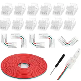 783798208581 AMEFIL Led Connectors Solderless Transparent