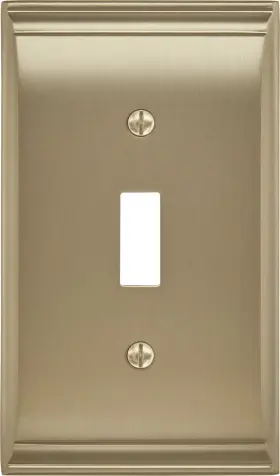 BP36500BBZ AMEROCK Candler Single Switch Outlet Wall Plate