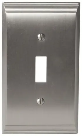 BP36500G10 AMEROCK Candler Single Toggle Switch Plate