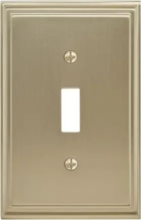 BP36514BBZ AMEROCK Mulholland Single Switch Outlet Wall Plate