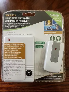RFK105LC AMERTAC Wireless Key Chain Transmitter Plug Receiver