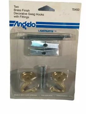 70450 ANGELO Swag Hook Mounting Finish Kit #2
