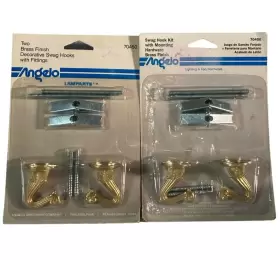 70450 ANGELO Swag Hook Mounting Finish Kit