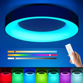 B0BX5B2X1W ANNAROR Led Flush Mount Ceiling Light Remote