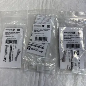Armacost 810976031911 5 Pack Rgb W Led Strip Light Tape To Splice Connector Accessories Lot Of 3