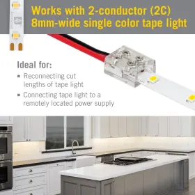 566022 ARMACOST LIGHTING Pin Led Strip Light Screw Tape Wire #3
