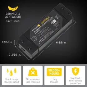 810976032352 ARMACOST LIGHTING Dimming Led Driver Ac Dimmable #2