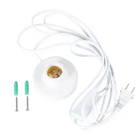 AROAKK741 AROAKKO Plug Lamp Holder Screw Switchwire Light