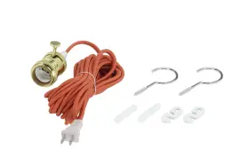 21007-3A ASPEN CREATIVE Plug Socket Pendant Fixture