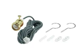 840319803448 ASPEN CREATIVE Plug Socket Pendant Fixture