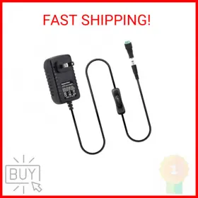 AT-12V1A-12W ASPENTEK Power Supply Adapter Inline Switch Led