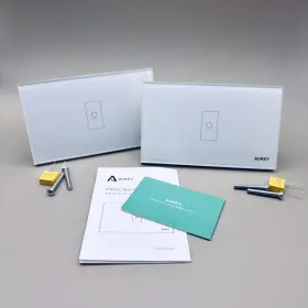 PA-L1A AUKEY Touch Screen Light Switch Tempered Glass Panel