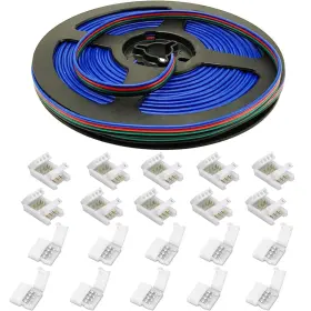AU002 AWSOM Pin Led Strip Connectors Set Extension Cable Wire