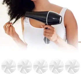 AYNEFYRIY1AZN7K2 AYNEFY Mini Hair Dryer Fan Blade Power Motor