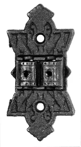 13930 B-P Double Bracket Lamp Hinge