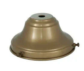 10764B B-P LAMP Fitter Antique Fixture Shade Holder