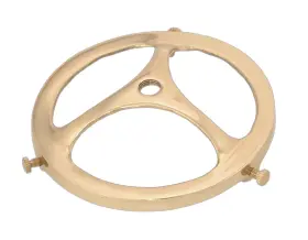 10772U B-P LAMP Fitter Cast Shade Holder Unfinished