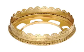 10790 B-P LAMP Fitter Fenced Ball Shade Holders