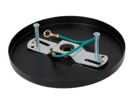 11783BK B-P LAMP Shallow Steel Canopy Kit #2