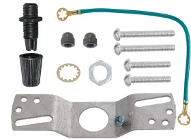 11783BK B-P LAMP Shallow Steel Canopy Kit #3