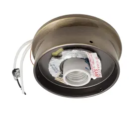 11876A B-P LAMP Fitter Wired Flush Mount Ceiling Fixture