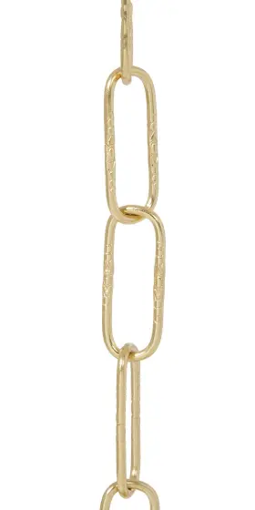 13015 B-P LAMP Gauge Embossed Steel Chain