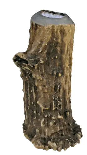 19843 B-P LAMP Antler Candle Cover Slanted Base Candelabra