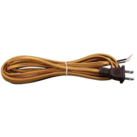 46942 B-P LAMP Feet Parallel Rayon Covered Cord