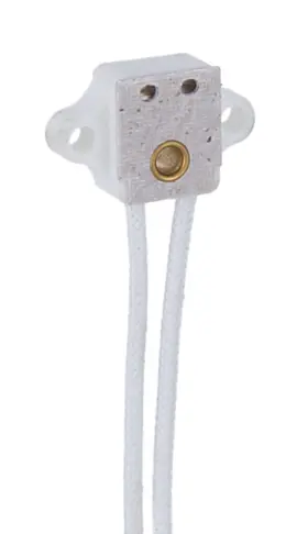 47617 B-P LAMP Porcelain Pin Halogen Socket