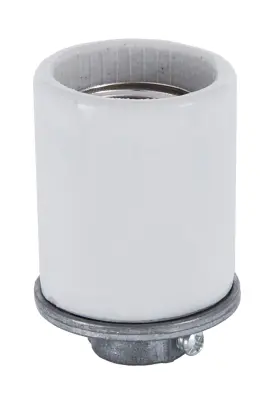 48126 B-P LAMP Porcelain Keyless Med Base Socket Ips Cap