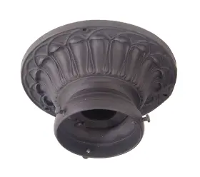 73700 B-P LAMP Cast Iron Ceiling Porch Fixture Canopy