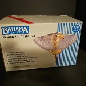 766195 BAHAMA Lighting Fan Light Ceiling Kit
