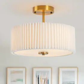 B0D2STW2YJ BARGENI Semi Flush Mount Ceiling Light Fixture